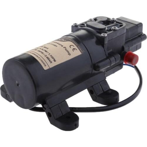 12V Water High Pressure Diaphragm Pump 35 PSI 4.3 LPM Caravans/Boat/Marine