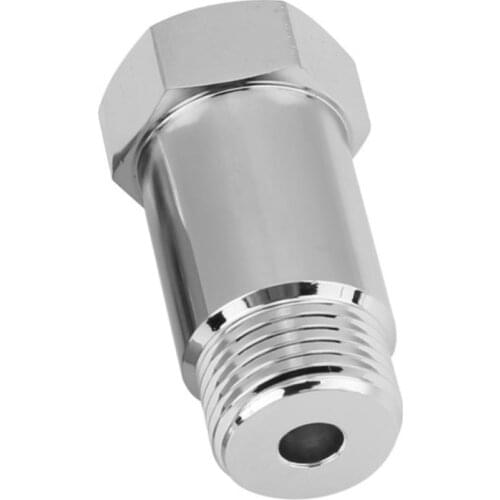 High-grade Nickel Plated Iron O2 Oxygen Sensor Thread M18x1.5 Bung Adapter Extension Spacer Gasket Extender Durable Part