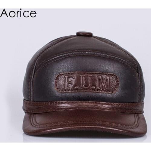 Aorice Men's Leather Baseball Caps China