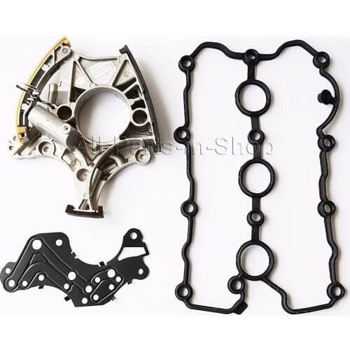 AP01 Left Timing Chain Tensioner & Valve Cover Gasket for Audi A4/S4 A5/S5 A6/S6 A7 A8/S8 Q5 -V6 V8 06E109218H,06E109139F