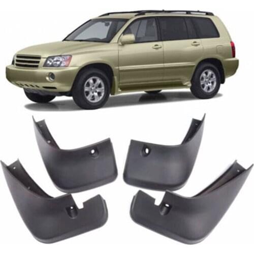 Automobile Splash Guards Mud Flaps Fit FOR 2001-2007 Toyota Highlander Fender Set