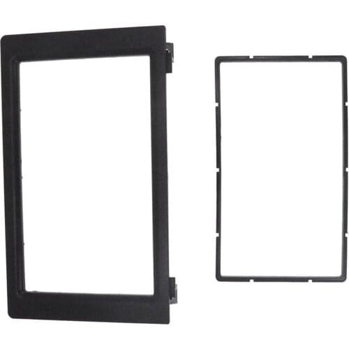 2 Din Car Radio Stereo Audio Bezel Facia Panel Trim Dash Radio Fascia Multimedia Frame Kit for SAAB 9-3 2007-2011