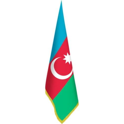 Azerbaijan flag authority flag azeri streamer starboard azeri flag office flag