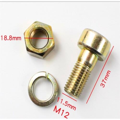 FREE SHIPPING Forklift 650-10 tire rear wheel steel ring bolt resultant force H2000 Liugong Longgong 2 3 3.5T