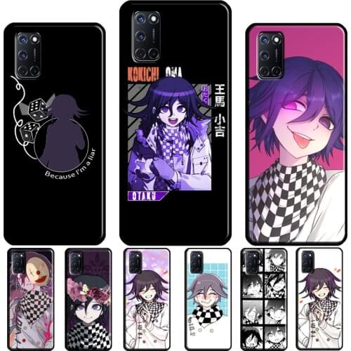 Danganronpa Kokichi Ouma For OPPO A5 A9 A31 A53 2020 A1K A3S A5S A15 A52 A72 A83 F5 F7 Reno 2Z 4 Pro Phone Cover