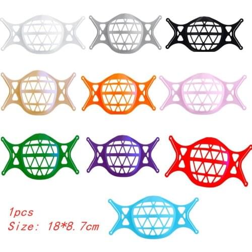 Mouth Mask Support Breathing Assist Help Mask Inner Cushion Bracket Food Grade Silicone Mask Holder Breathable Valve Organizer