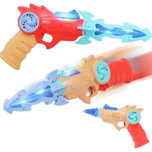 Children Interstellar Transform Gun Sword Toy Model Muzzle for Boy Kids Flash Light Sound Action Play Figure Home Deco