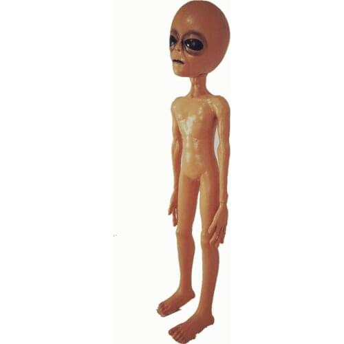 Alien Prop Realistic Roswell UFO Alien Area 51 Haunted House Resin Halloween Decoration
