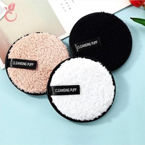 Reusable Makeup Remover Pads Cotton Wipes Microfiber Make Up Removal Sponge Cotton Cleaning Pads Tool