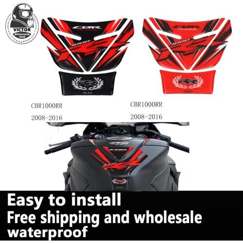 FOR HONDA CBR1000RR 2008-2016 All Year Round Motorcycle Fuel Tank Pad Decal Sticker Free Shipping And Wholesale New Products