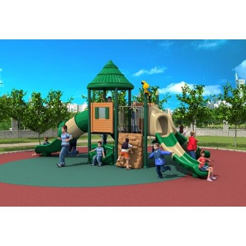 CE/TUV/SGS amusement outdoor playground slide equipment,children plastic slide playground for park/school/community YLW048