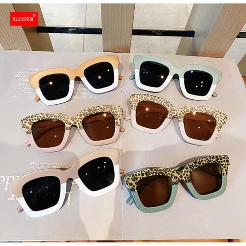 1PCS Kids Square Sunglasses Children Oversize Retro UV400 Baby Glasses Punk Eyewear Shades Goggles Boy Girl Outdoors Goggles