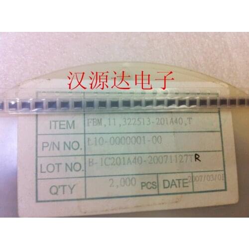 Original new 100% SMD high current bead inductor 3225/1210 201T40 200R 4A 3.2X2.5X1.3MM