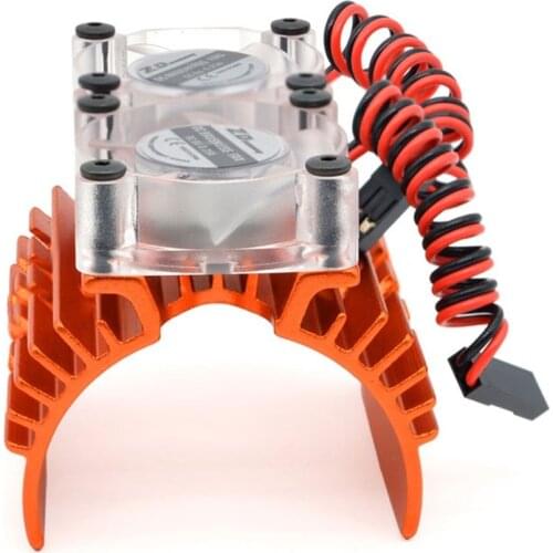 Durable And Exquisite Lightweight Portable Motor Radiator For 1/8 RC Car Wear-resistant RC Car Accessories