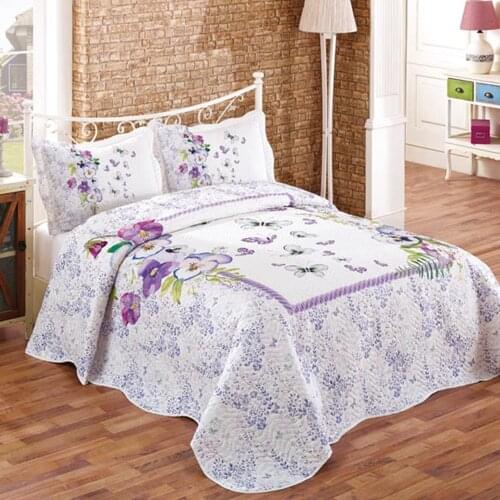 My blanket Lalin Double Personality Quilted Bedspread Air Permeable Fabric Reasonable Price Easily Ironed Fast Dry 100 Microfiber Fabric