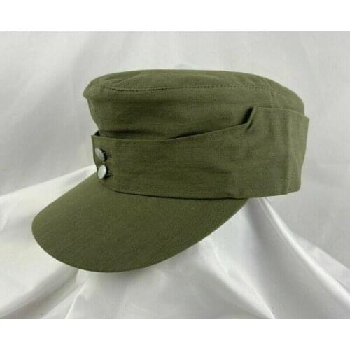 WW2 WWII GERMAN ARMY AFRIKA KORPS SUMMER PANZER M43 FIELD COTTON HAT CAP Reproduction Military Store