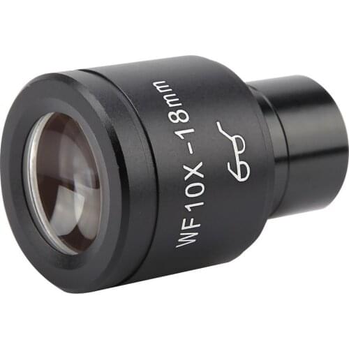 WF10X/18mm Biological Microscope Wide Angle Hight Eyepiont Eyepiece Lens Microscope Part 23.2mm