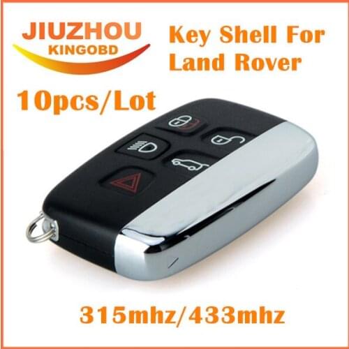 10pcs/Lot Replace Remote Key Shell Case Fob 5 Button For Land Rover for Range Rover car key shell