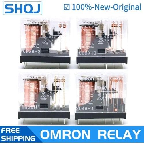 10PCS OMRON RELAY G2R-1 G2R-2 G2R-1-E G2R-1A-E 12V 24V 110V 230V Brand new and original relay