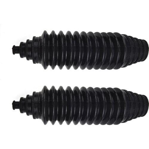 23x6cm Gaiter Pinion Boot Pinion Steering +Cable Ties Set Black Ilicone