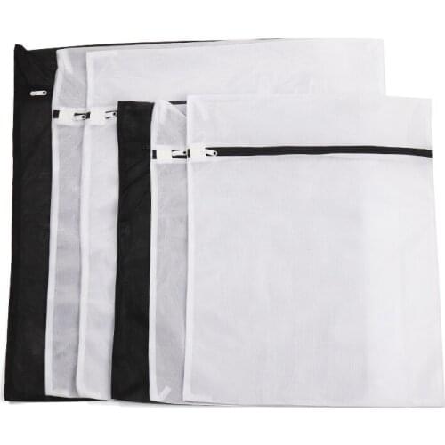 6PC Mesh Washing Bag Underwear Socks Clothing Polyester Protective Bag Anti-damage Washer Dryer Machine Washing Suit