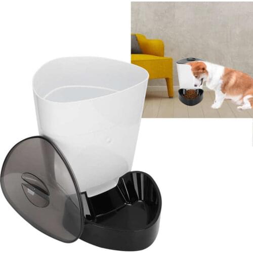 Pet Timing Feeder WiFi Remote Control Dog Cat Automatic Food Dispenser US Plug 110-240V Intelligent Dog Feeder Pet Supplies