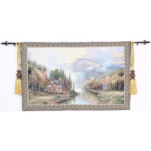 Free shipping 1pcs 88*138cm home decor Forest in the twilight tapestry RS-39 wall hangings European style living room tapestry