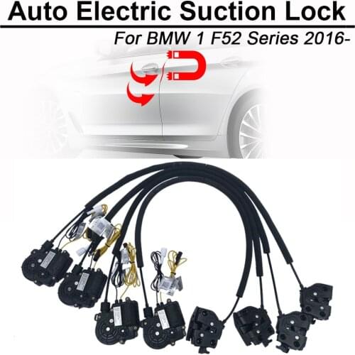 CARBAR Smart Auto Electric Suction Door Lock for BMW 1 F52 Series Automatic Soft Close Door Super Silence Car Vehicle Door