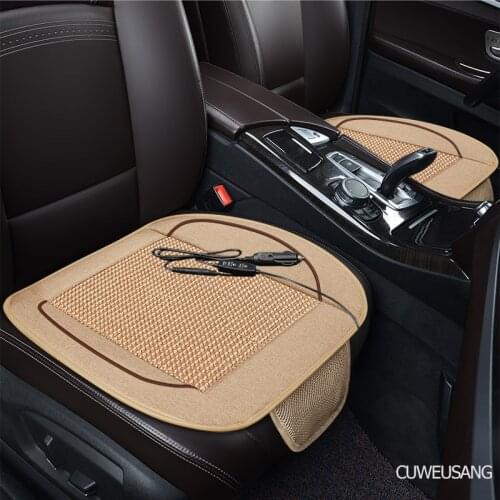 CUWEUSANG 12V Seat ventilation 1pc car seat cover for Geely all model Emgrand X7 Geely Emgrand EC7 EC9 EC8 summer Pad Cushion