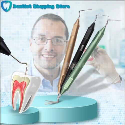 Dentista Equipamento Endo Hand Pluggers Tip Endodontic Instrument with 2 Nickel-titanium tips Dentistry Teeth Whitening Dental