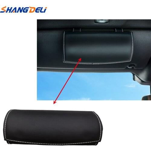 Glasses Storage Box Leather Car Sun Visor Sunglasses Case Holder For BMW F10 F11 F18 F30 F31 F32 G30 X3 F25 X5 X6