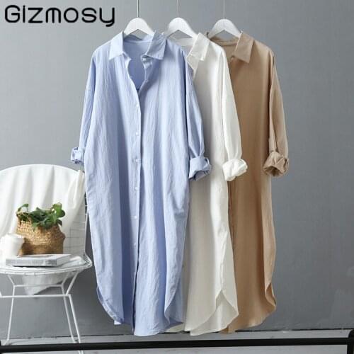 Модные платья-рубашки Gizmosy China At AliExpress