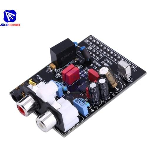 HIFI DAC Audio Sound Card Module PCM5102 I2S Interface 384KHz LED Indicator for Raspberry Pi /2/3/B+ Arduino Module