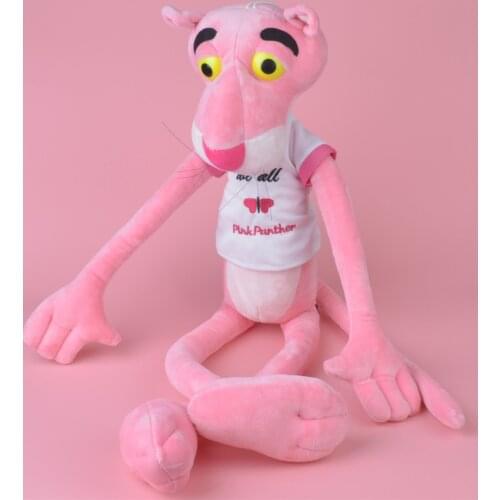 50cm-75cm Pink Panter Plush Toy, Leopard Baby Kids Doll Gift wholesale Free Shipping