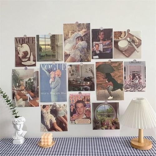 Ins Retro Poster Wall Decoration Paper Gourmet Bread Background Photography Props Wild All-match Decoration HD Print Home Decor