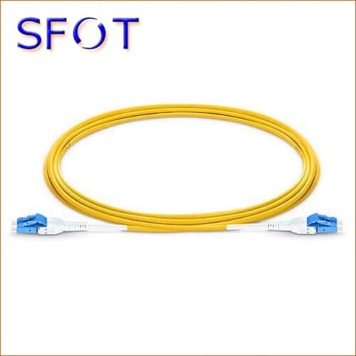 Fiber Optic Patch Cord, LC-LC UNIBOOT SM fiber optic patch cord, PVC, 3.5mm