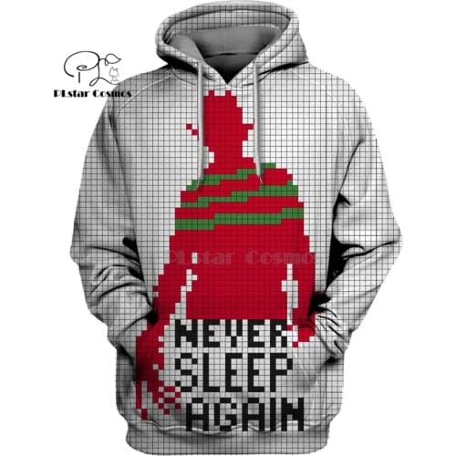 PLstar Cosmos Friday the 13th Jason Voorhees 3d hoodies/Sweatshirt Winter autumn funny Halloween party cosplay streetwear