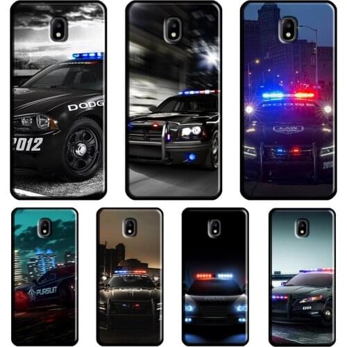 Police Car For Samsung Galaxy J3 J5 J7 2016 A3 A5 2017 A6 A8 J4 J6 Plus J8 J2 Core 2018 Phone Cover