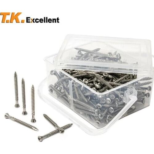 Torx Slot Knurled Type 17 Stainless Steel Deck Screws (#10 x 2-3 /8“)– 5 lbs/Box