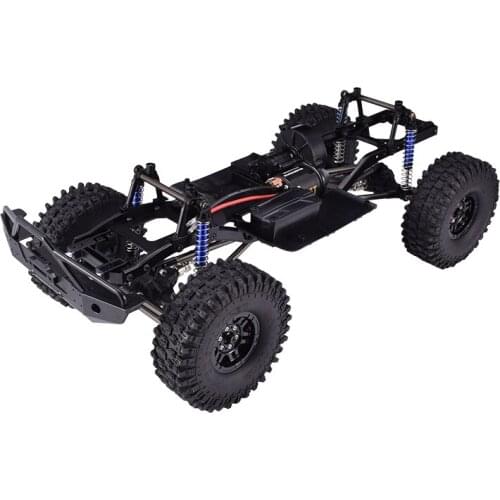 12.3 inch Chassis Frame Wheelbase Mounted DIY Toys For 1/10 SCX10II 90046 90047 Remote Control Crawler Car Parts Base Set