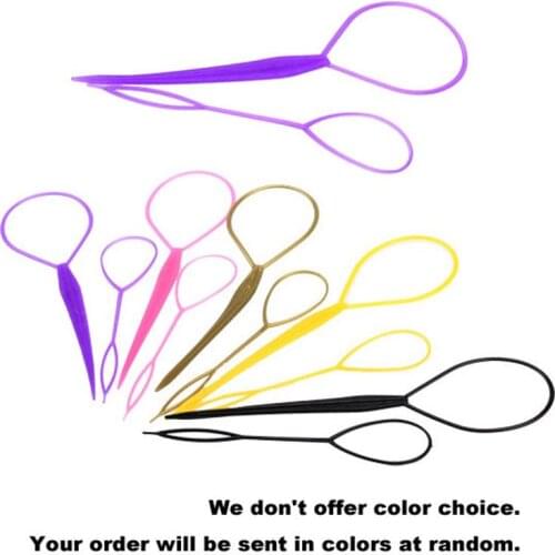 2pcs Hair Weave Braid Twist Tool Disk Hair Tools Styling Clip Hair Sticks