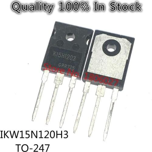 5PCS/lot K15H1203 IKW15N120H3 TO-247 1200V 15A Spot hot sale