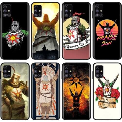 Praise the Sun Dark Souls For Samsung Note 20 10 8 9 M02 M31 S M60S M40 M30 M21 M20 M10S F62 M01 Ultra Pro Plus Phone Case