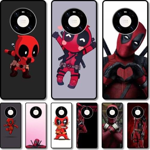 Cute hero Phone Case For Huawei mate 40 30 10 20 40 8 9 Lite Z Pro RS black cell shell