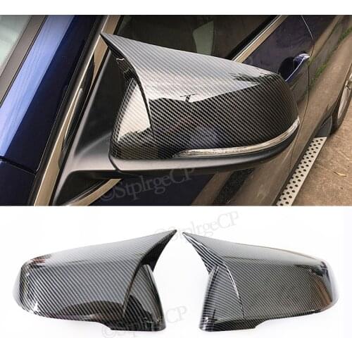 X1 F48 Carbon Mirror Cover For BMW X2 F39 F46 F45 F49 F52 Z4 G29 1 2 Series Touring Side RearView Mirror Case M Look 2014-UP