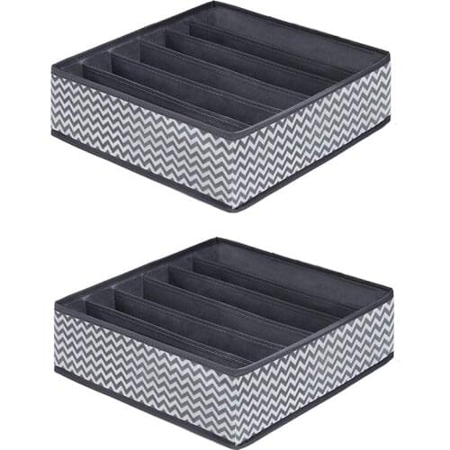 2-Piece Bra Storage Bag Suitable for Drawer Wardrobe Bra Divider