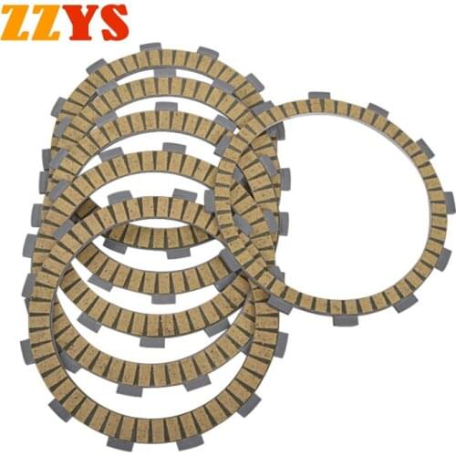 Motorcycle Part Clutch Friction Plate Kit For Kawasaki KLF400 Bayou KLF 400 For SC400 EXC400 EXC600 EXC SC 400 600 LC4 620