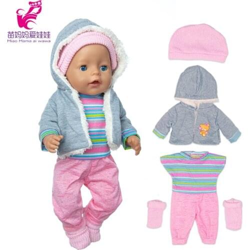 Baby Doll Fur Coat for 18 inch American OG Girl Doll Clothes Winter Toys Outwear