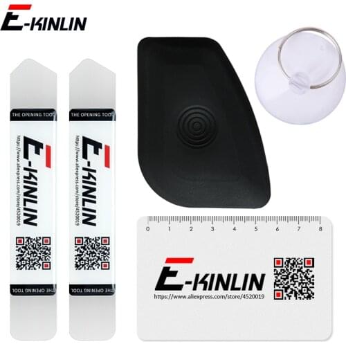 Metal Shovel Blade Knife Phone Disassembly Battery Teardown Spudger Pry Crowbar Screen Sucker Suction Cup Open Tools Repair Kit