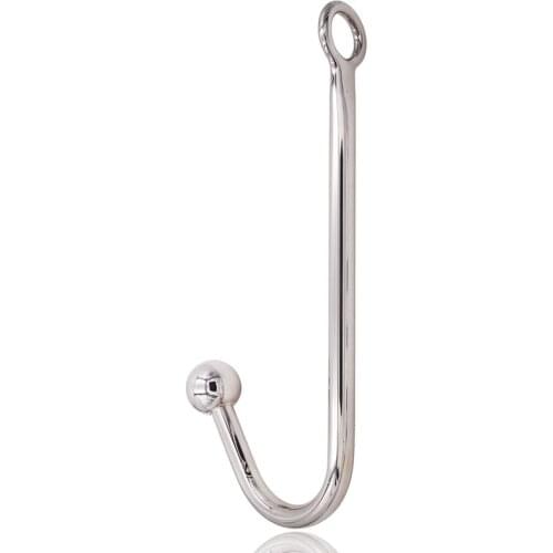 Stainless Steel Anal Hook Ball Metal Butt Plug Anus Dilator Stimulator Adult Sex Toys For Men And Women Erotic Ass Buttplug